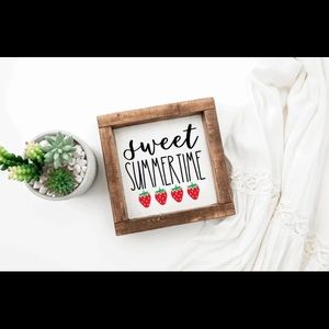 Sweet Summer time Sign